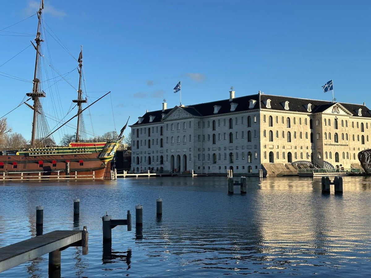 The Museumhaven at Het Scheepvaartmuseum, Amsterdam